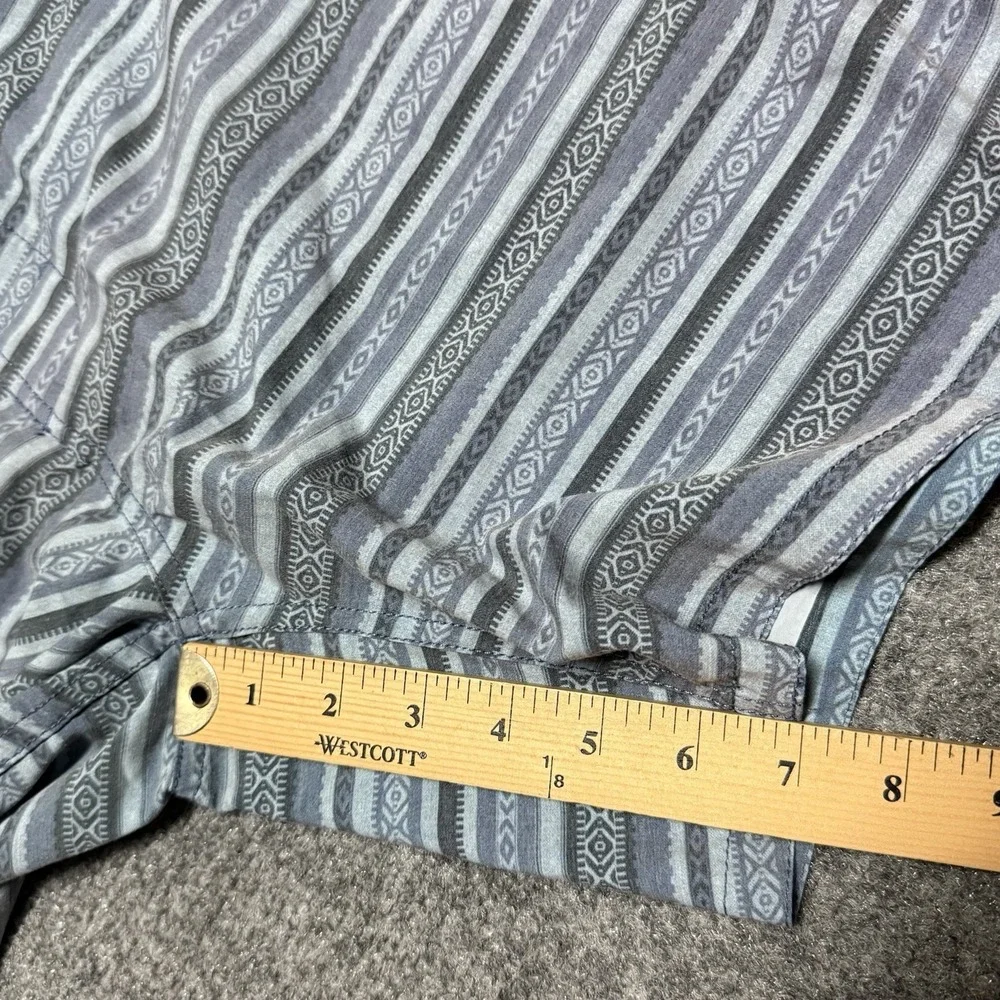 Faherty Boardshorts Mens 34 Classic Blue Falls Ikat Swim Shorts Bathing Suit